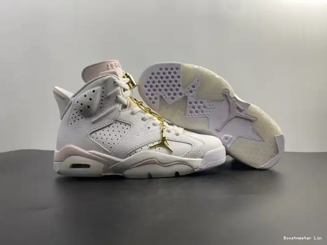 Bmlin shoes Hoops DH9696-100 Jordan Air (W) Gold Retro 6 0602